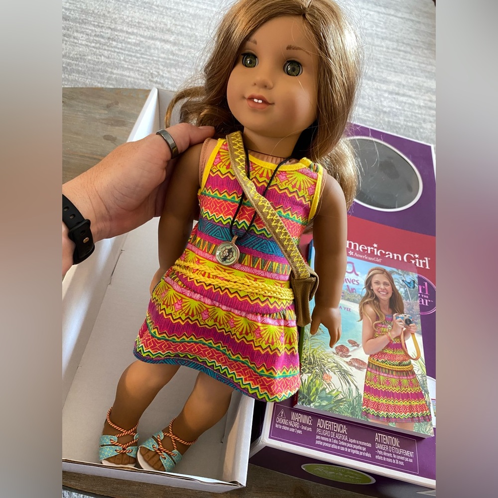 American Girl Lea Clark 18’ doll in box